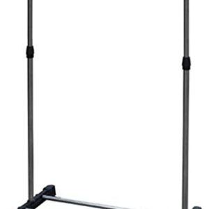 Clothes Garment Rack,Steel Rolling Closet Wardrobe Organizer, Black Hanger
