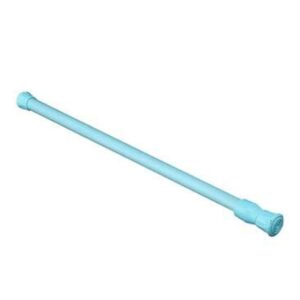Extendable Telescopic Spring Curtain Rod Blue 55-90 centimeter