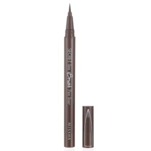 Missha Secret Line Brush Pen Liner - Brown, 0.5 g