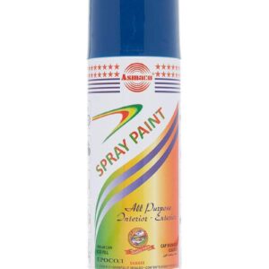 Asmaco All Purpose Interior and Exterior Spray Paint, Blue