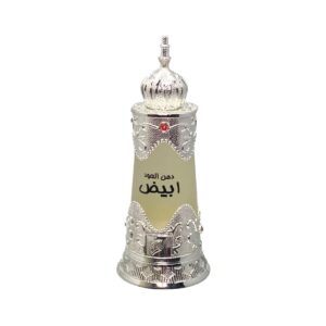 AFNAN Dehn Al Oud Abiyadh Unisex Concentrated Perfume Oil, 20 ML