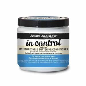 Aunt Jackie's in control 9oz - Anti-Poof Moisturizing & Softening Conditioner