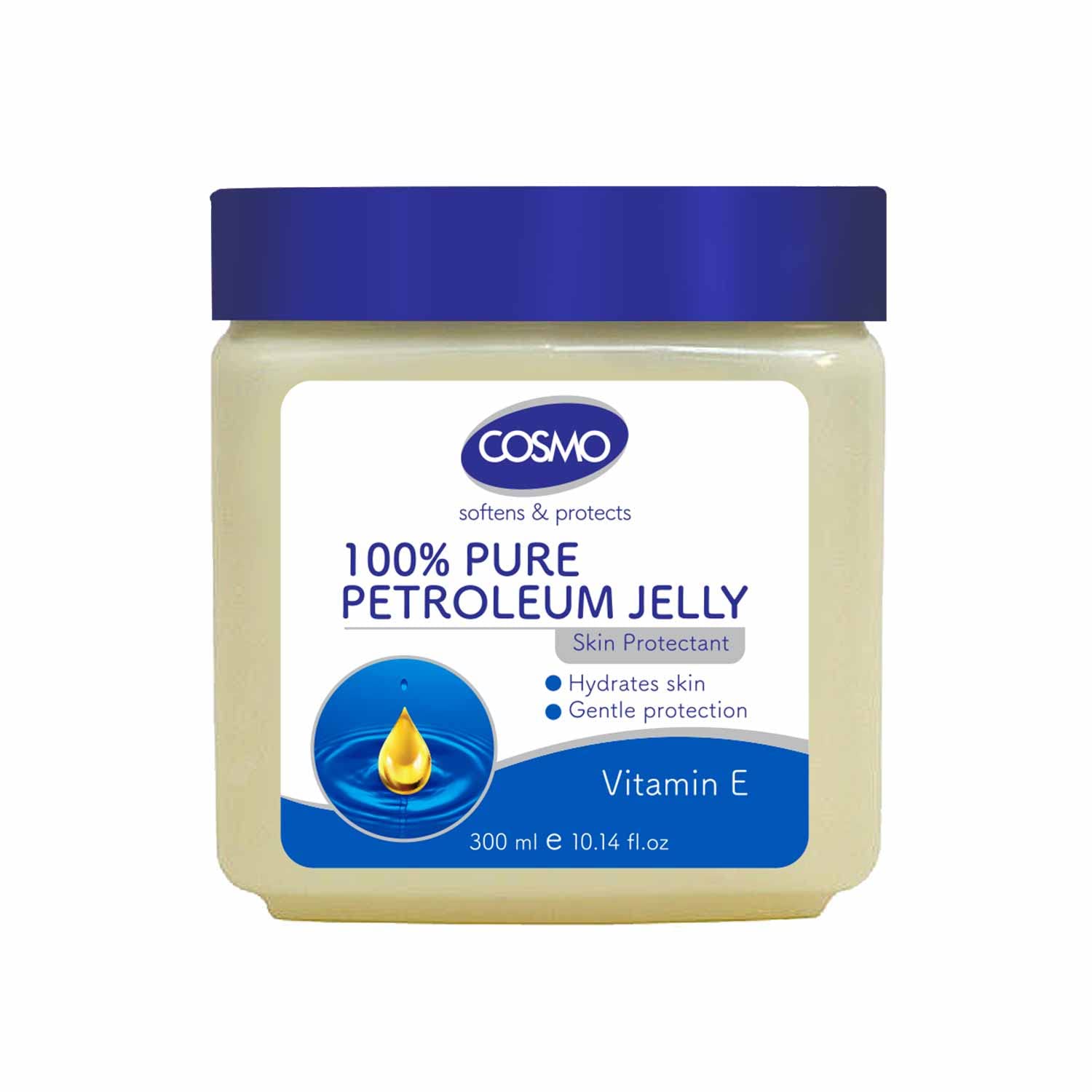 CD COSMO DESIGNS Vitamin E Petroleum Jelly Moisturiser, 125 ml