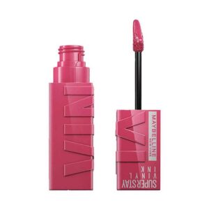 Maybelline New York Lip Colour, Smudge-free, Long Lasting up to 16h, Liquid Lipstick, Shine Finish, SuperStay Vinyl Ink, 20 Coy