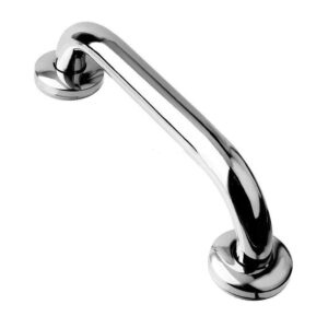 12 Inch Stainless Steel Shower Grab Bar,Shower Handle, Bathroom Balance Bar, Safety Hand Rail Support,Handicap, Elderly, Injury, Senior Assist Bath Handle