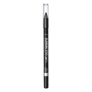 Rimmel London, Scandaleyes Waterproof Kohl Kajal Pencil Eyeliner, 01 Black, 1.3 G