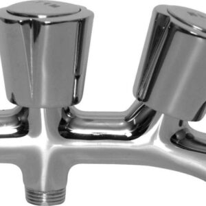 BATHROOM DOUBLE MIXER FAUCET
