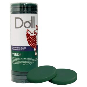 DOLL TRADITIONAL WARM WAX GALETS 400G GREEN/VERDE(910441)