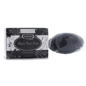 Hemani Halal Blackseed Soap for All Skin Types (75g, 6 Bars)