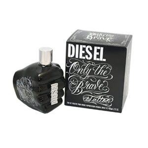Diesel Men's Only The Brave Tattoo EDT Spray (4.2oz)