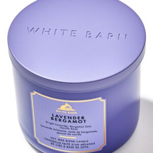 Bath & Body Works Lavender Bergamot 3-Wick Candle