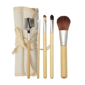 Just Gold 5 Pieces Brush Set - Cream, Jg-9258, Pack Of 1