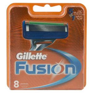 Gillette FUSION MANUAL Razor With 6 Blades, 8 Cartridge