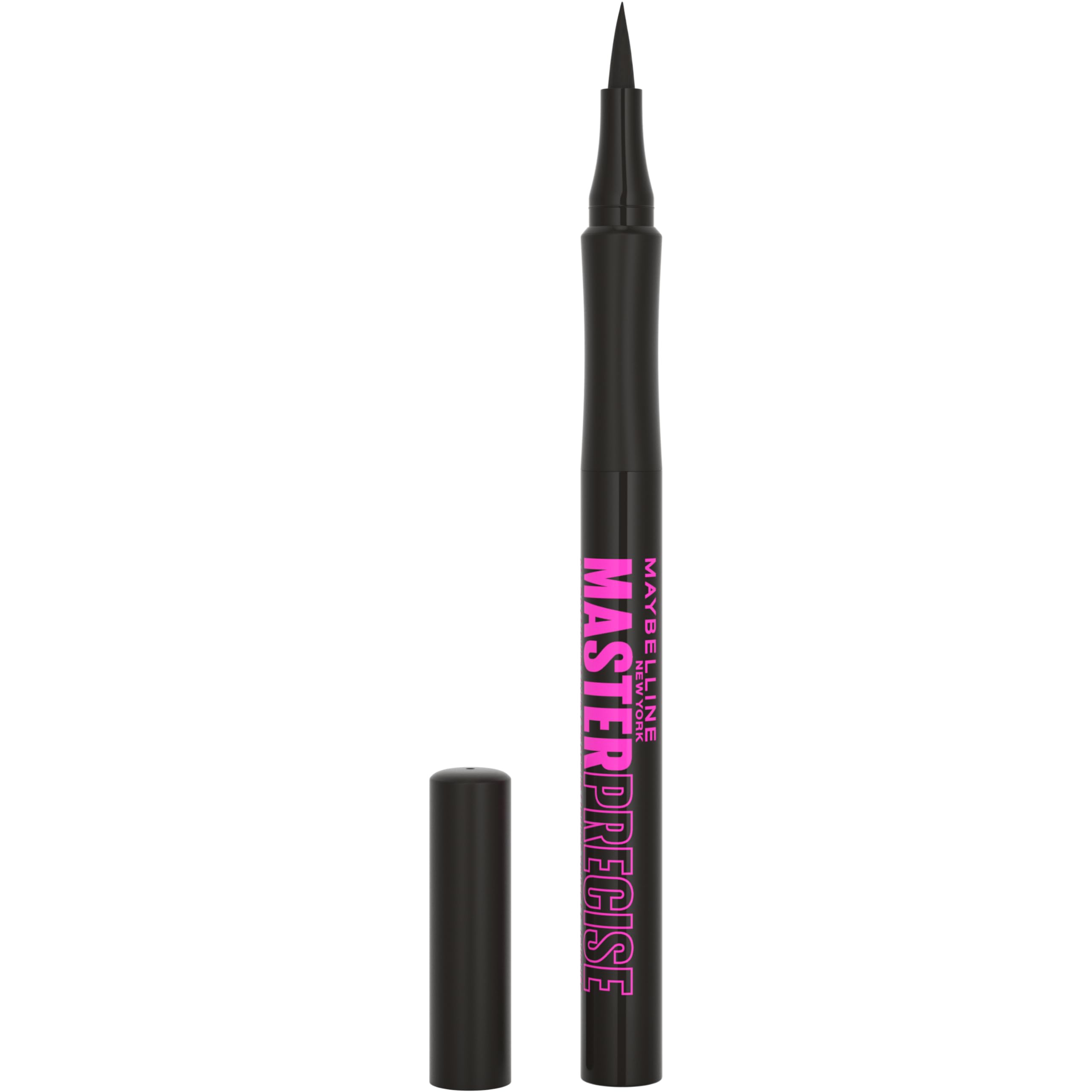 Maybelline Eyestudio Master Precise All Day Liquid Eyeliner, Black, 0.034 Ounce