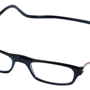 MAGNETIC READING GLASSES PLASTIC 1.75 BLACK