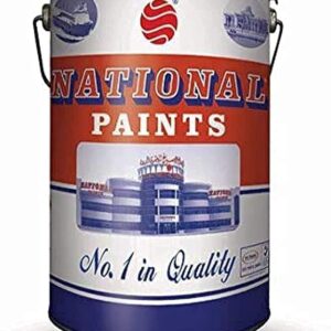 NATIONAL 801 Eggshell Matt Finish Paint (Off White,3.6L)