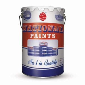 National Paints NP-310-3.6 Water Based Paint (Sun Yellow,3.6L)
