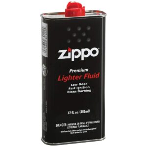Zippo 3165 - Lighter Fluid 12 Oz, Black