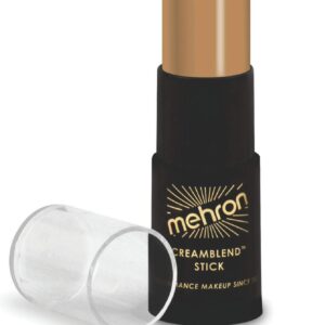 Mehron Face Foundation - Pack of 1, Dark Olive, .75 oz
