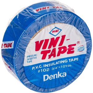 Vini Electrical Insulation Tape (10 Pieces, Blue)