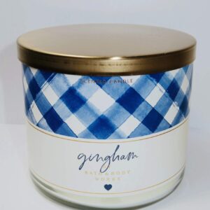 Bath & Body Works Gingham 3 Wick Candle - 14.5oz
