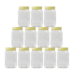 Sunpet Square Spice Jar - 750 ml, 12 Pieces