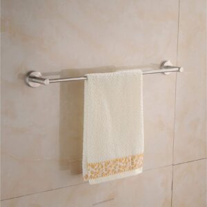 WALL MOUNTED SINGLE TIER TOWEL SHELF