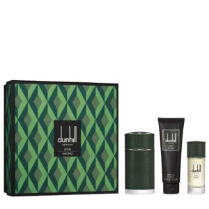 Alfred Dunhill Icon Racing Eau De Parfum Set For Men 100 Ml + 30 Ml + Shower Gel, 90 Ml